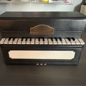 Kate Spade Black and White Piano Handbag